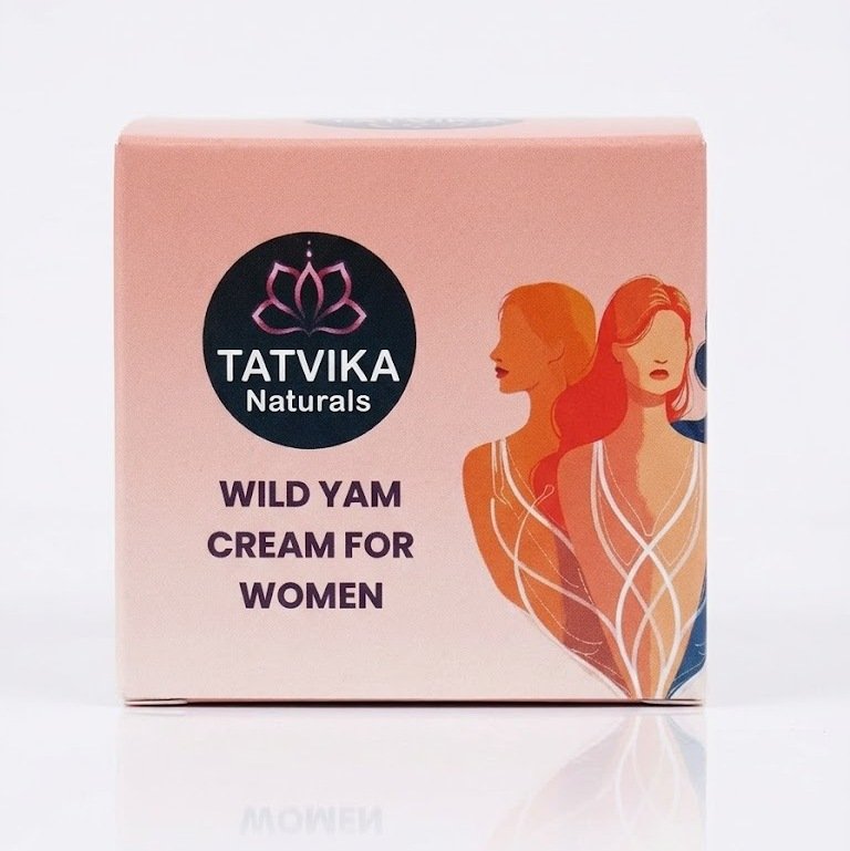 Tatvika Naturals Wild Yam Body Cream with Black Cohosh & Red Clover