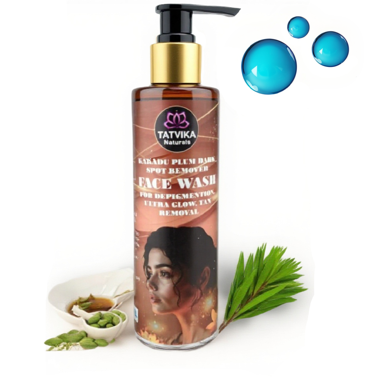 An image related to Extra large Depigment Bio Face Wash – Dark Spot Remover & Tan Removal Orange with Kakadu Plum & Tea Tree – Bright Healthy Radiance & Ultra Glow Face Wash for Oily and Acne Prone Skin, 200 ml, designed to support the page content and visitor experience.