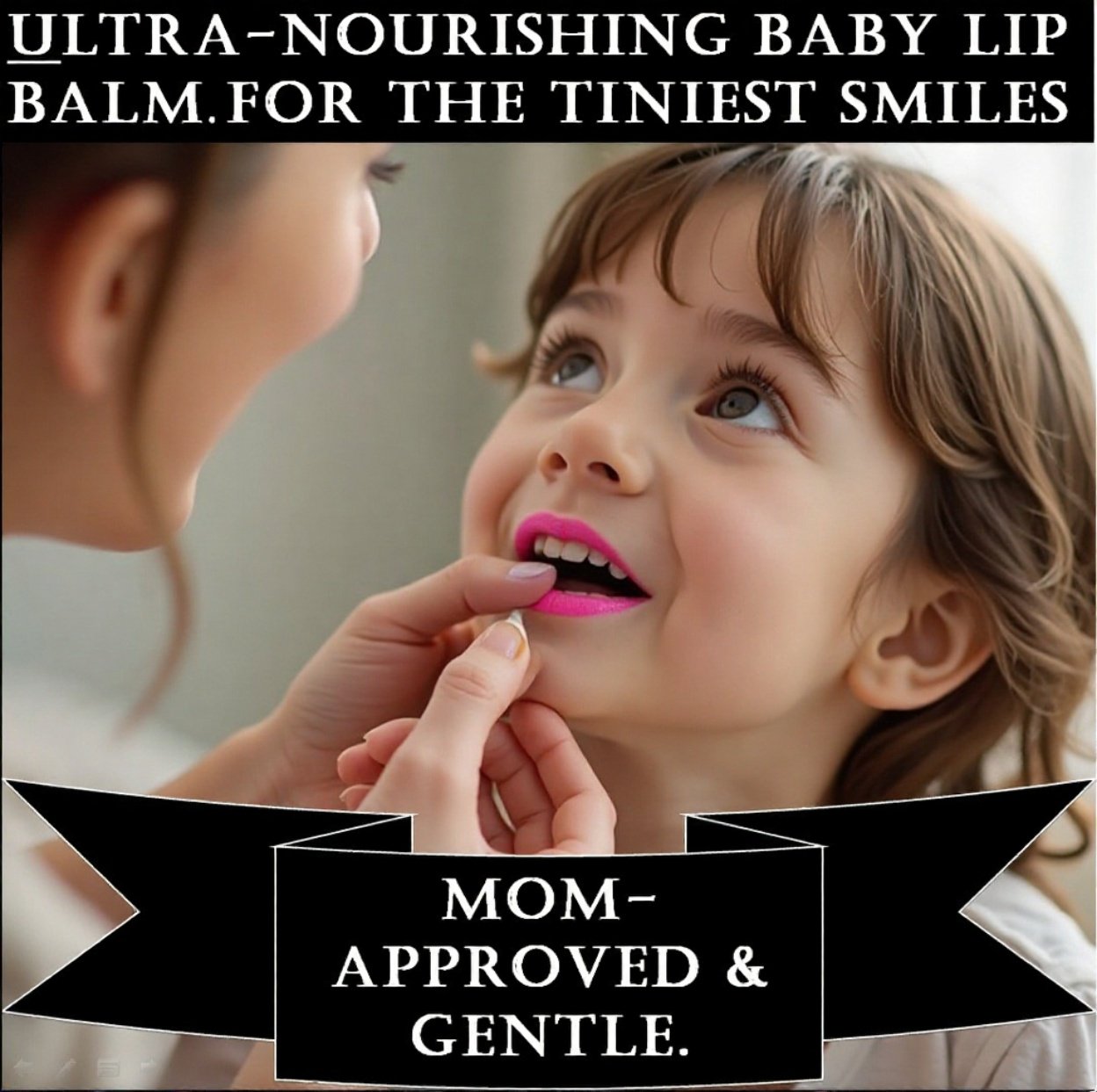 Strawberry lip balm for girls