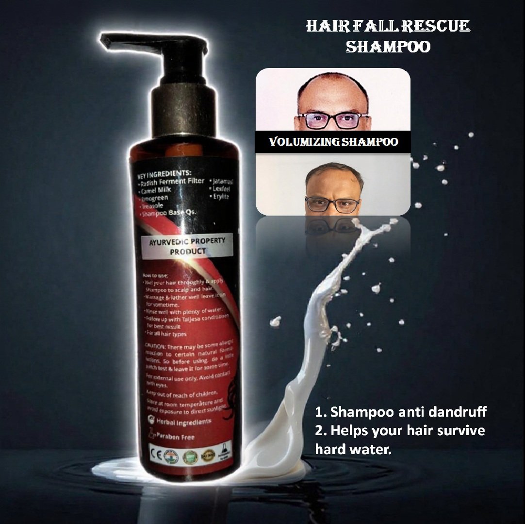 Shampoo Conditioner 3 related to Large Vedics Advanced Shampoo and Conditioner for Hair Density & Volumizing | Kids Shampoo 4-10yrs & Baby | Hair Fall Rescue in Hard Water, Dryness Care & Smoothing with Jatamansi & Camel Milk