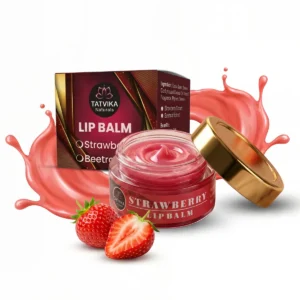 Tatvika Tipsy Lips strawberry lip mask for kids