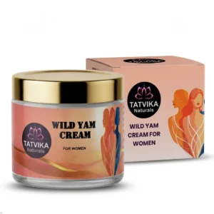 Tatvika wild yam cream for women 100g with black cohosh and red clover