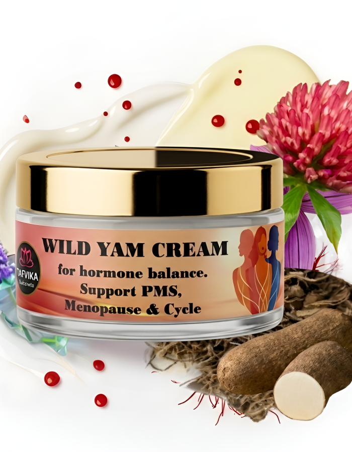 Natural Wellness Wild Yam Body Cream with Black Cohosh & Red Clover 50g