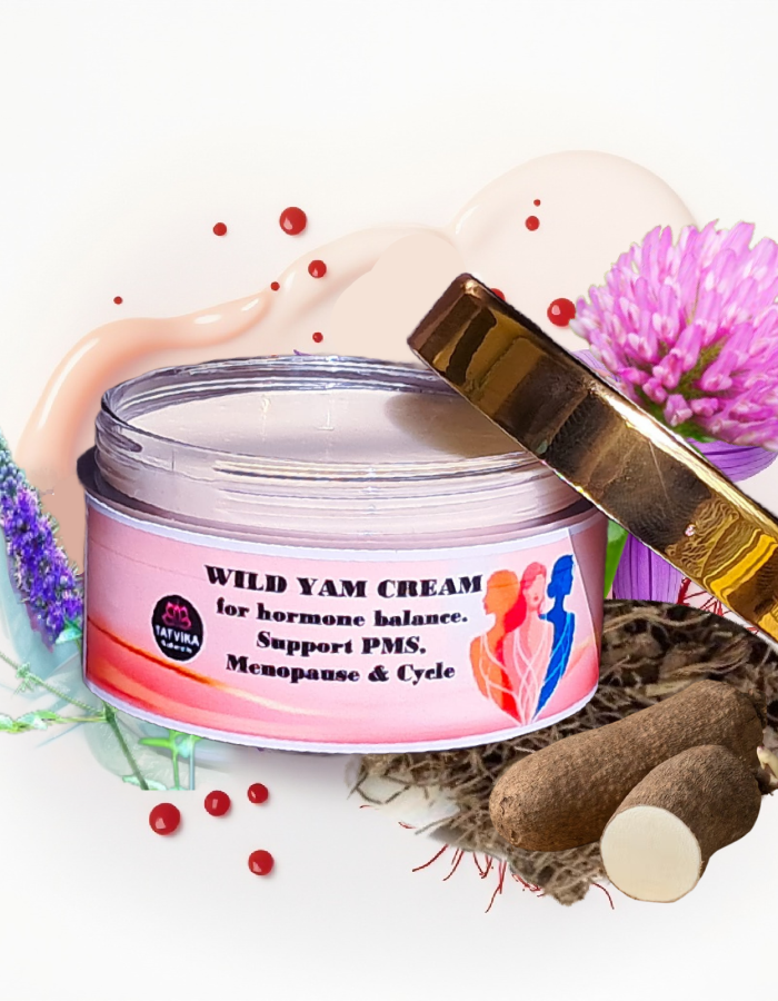 Tatvika Naturals handmade Wild Yam Cream for Hormone Balance