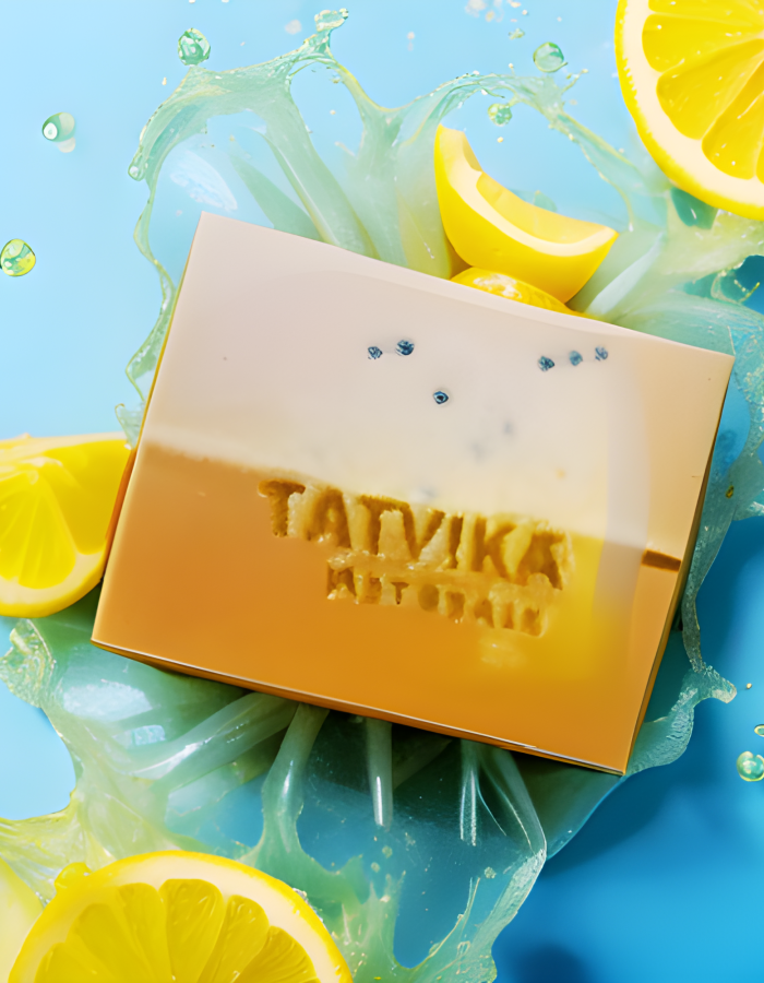 Lemon Soap Refreshing and Nourishing Skincare 110 gram